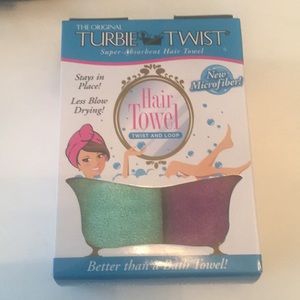 NIB Turbie Twist hair towels